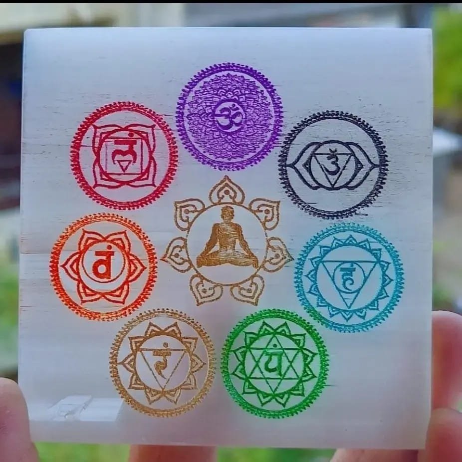 Salenite plate 3 X 3 inch