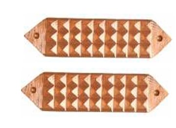 Copper 2-way Arrow Mini Pyramid  Shifter. Set of 2.