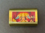 Panchmukhi Brass Aura Booster 2.5*1.5 Inches
