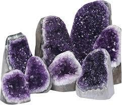 Amethyst Crystal Family Cluster