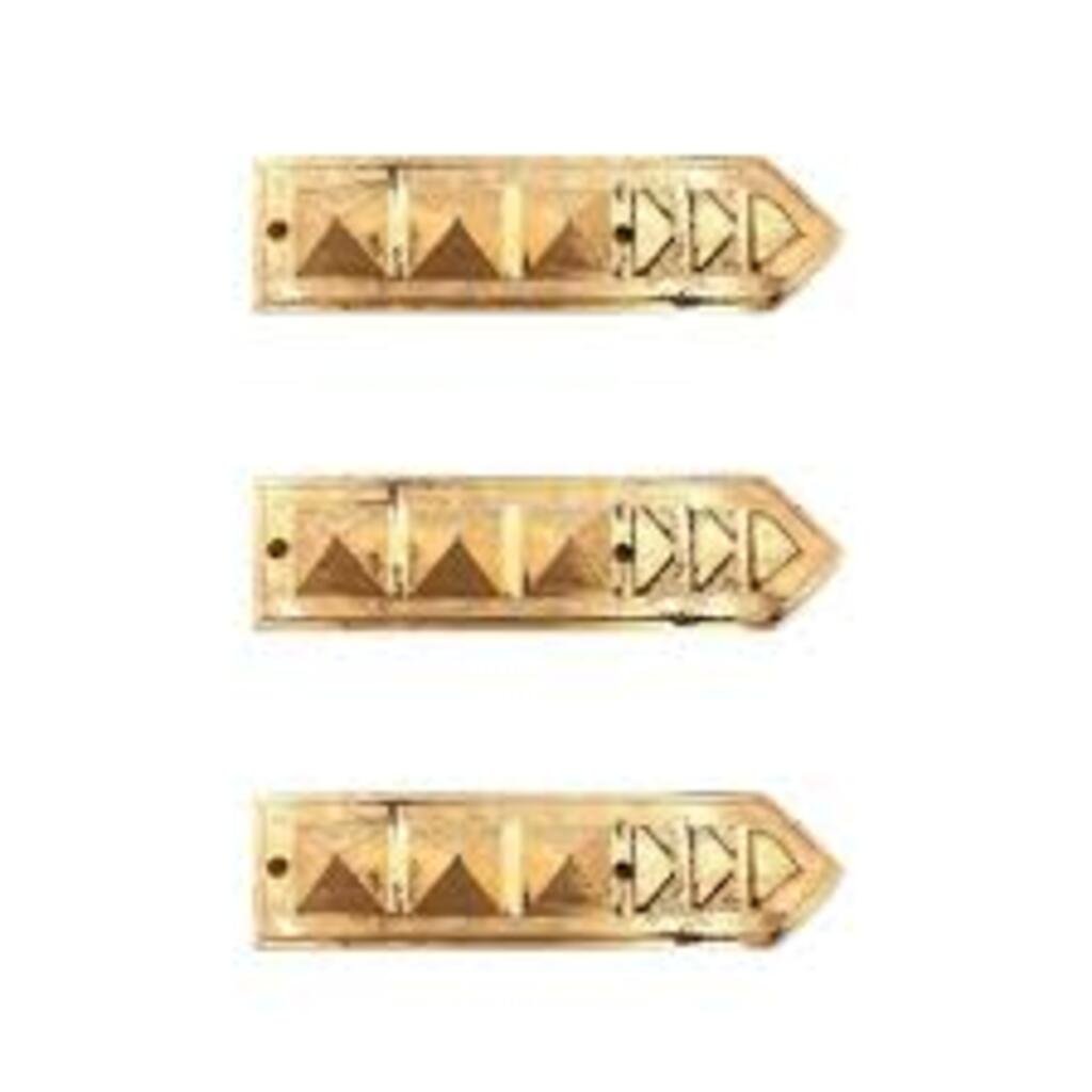 Brass Arrow Pyramid Shifter set of 2