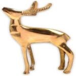 Brass Deer 6 Inches