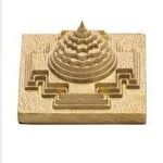 Brass Meru Shree Yantra CNC cutting 3 Inches