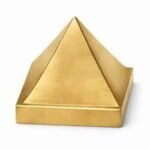 Brass Solid Pyramid (1)