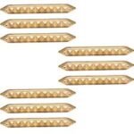 Brass Two Way Pyramid Arrow set of 2