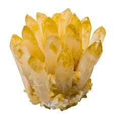 Citrine Crystal Family Cluster