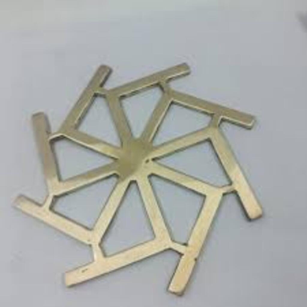 Copper Ashtabhuja Swastik 6 Inches