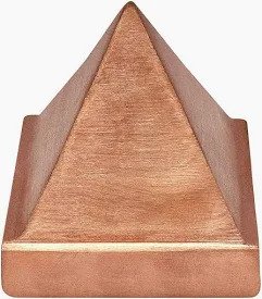 Copper Solid Pyramid 3 inches 870 gm