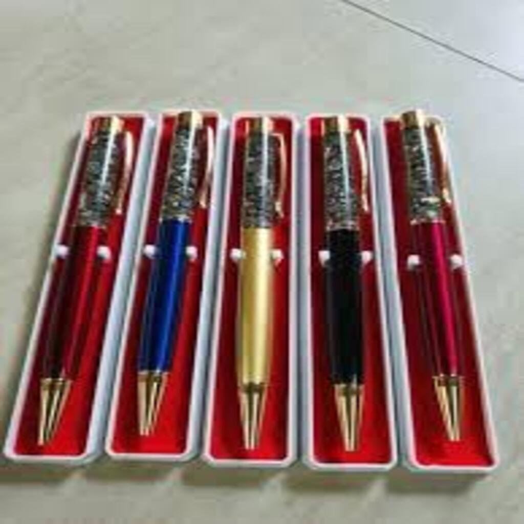 Crystal Pyrite Pen