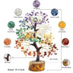 Cystal Tree 7 Chakra 500 Beads 10 Inches