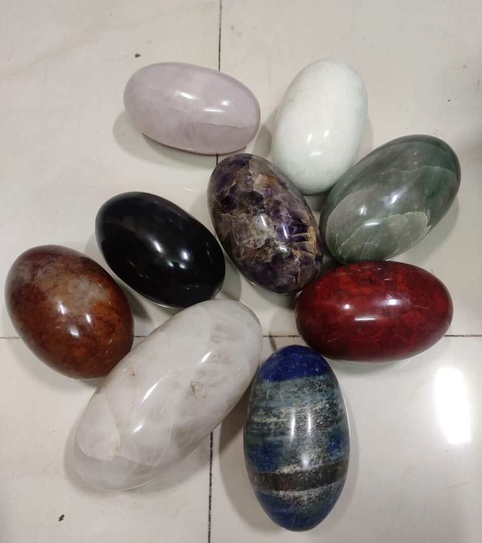 Crystal Lingam of All Types 500 gms