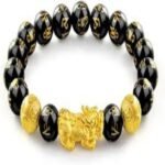 Black Obsidian Pixiu Bracelet 10 mm